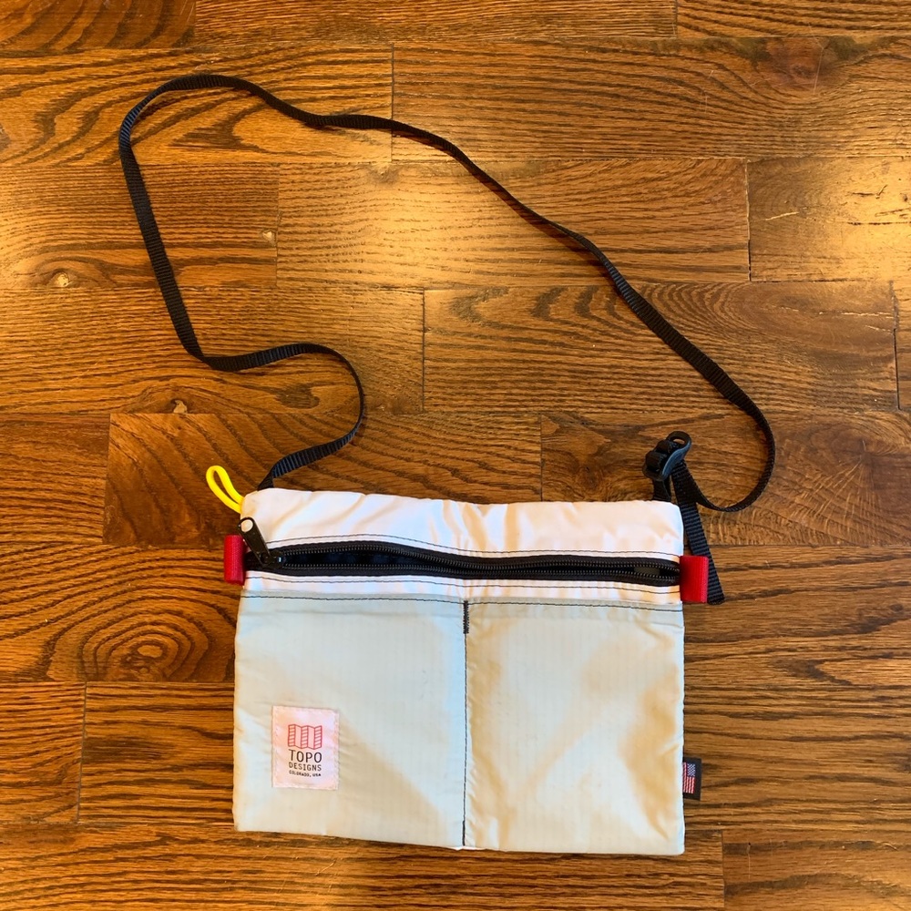 Topo Designs Accessory Shoulder Bag White